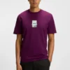 T-Shirt mit Fotodruck aus Stretch-Baumwolle T-Shirt mit Fotodruck aus Stretch-Baumwolle