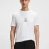 T-Shirt mit Fotodruck aus Stretch-Baumwolle T-Shirt mit Fotodruck aus Stretch-Baumwolle