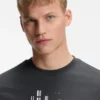 T-Shirt mit geometrischem Print aus Stretch-Baumwolle T-Shirt mit geometrischem Print aus Stretch-Baumwolle