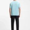 T-Shirt mit geometrischem Print aus Stretch-Baumwolle T-Shirt mit geometrischem Print aus Stretch-Baumwolle