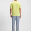 T-Shirt mit geometrischem Print aus Stretch-Baumwolle T-Shirt mit geometrischem Print aus Stretch-Baumwolle