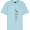 T-Shirt mit geometrischem Print aus Stretch-Baumwolle T-Shirt mit geometrischem Print aus Stretch-Baumwolle