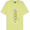 T-Shirt mit geometrischem Print aus Stretch-Baumwolle T-Shirt mit geometrischem Print aus Stretch-Baumwolle