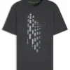 T-Shirt mit geometrischem Print aus Stretch-Baumwolle T-Shirt mit geometrischem Print aus Stretch-Baumwolle