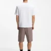 T-Shirt mit gesticktem Aufnäher aus Baumwollfrottee