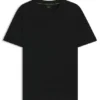 T-Shirt mit gesticktem Logo aus Baumwollpiqué T-Shirt mit gesticktem Logo aus Baumwollpiqué