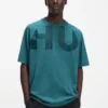 T-Shirt mit großem Logo aus Baumwolljersey T-Shirt mit großem Logo aus Baumwolljersey