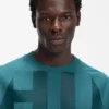 T-Shirt mit großem Logo aus Baumwolljersey T-Shirt mit großem Logo aus Baumwolljersey