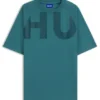 T-Shirt mit großem Logo aus Baumwolljersey T-Shirt mit großem Logo aus Baumwolljersey