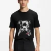 T-Shirt mit Hundemotiv aus Baumwolljersey T-Shirt mit Hundemotiv aus Baumwolljersey