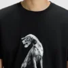 T-Shirt mit Hundemotiv aus Baumwolljersey T-Shirt mit Hundemotiv aus Baumwolljersey