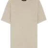 T-Shirt mit Korbgeflecht aus merzerisierter Baumwolle T-Shirt mit Korbgeflecht aus merzerisierter Baumwolle