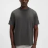 T-Shirt mit Logo am Kragen aus Stretch-Baumwolle T-Shirt mit Logo am Kragen aus Stretch-Baumwolle