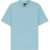 T-Shirt mit Logo am Kragen aus Stretch-Baumwolle T-Shirt mit Logo am Kragen aus Stretch-Baumwolle