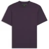 T-Shirt mit Logo am Kragen aus Stretch-Baumwolle T-Shirt mit Logo am Kragen aus Stretch-Baumwolle