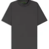 T-Shirt mit Logo am Kragen aus Stretch-Baumwolle T-Shirt mit Logo am Kragen aus Stretch-Baumwolle