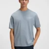 T-Shirt mit Logo-Detail aus Baumwolljersey