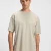 T-Shirt mit Logo-Detail aus Baumwolljersey