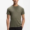 T-Shirt mit Logo-Detail in schmaler Passform T-Shirt mit Logo-Detail in schmaler Passform