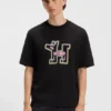 T-Shirt mit Logo-Motiv aus Baumwolljersey