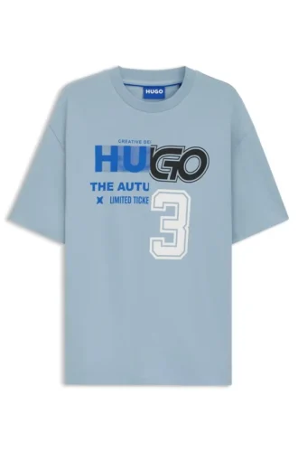 T-Shirt mit Logo-Motiv aus Baumwolljersey