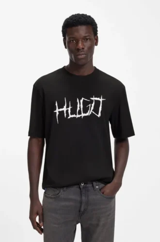 T-Shirt mit Logo-Motiv aus Baumwolljersey