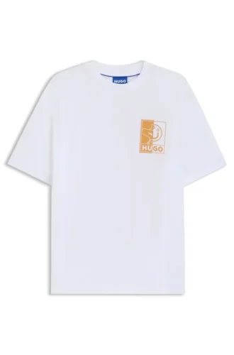 T-Shirt mit Logo-Motiv aus Baumwolljersey