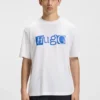 T-Shirt mit Logo-Motiv aus Baumwolljersey T-Shirt mit Logo-Motiv aus Baumwolljersey