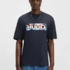 T-Shirt mit Logo-Motiv aus Baumwolljersey T-Shirt mit Logo-Motiv aus Baumwolljersey