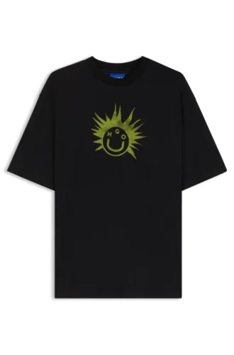 T-Shirt mit Logo-Motiv aus Baumwolljersey