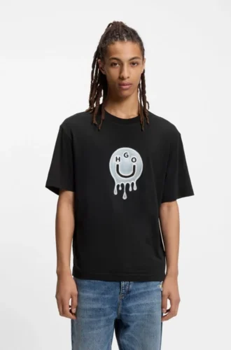 T-Shirt mit Logo-Motiv aus Baumwolljersey