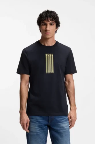 T-Shirt mit Logo-Motiv aus Baumwolljersey