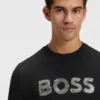T-Shirt mit Logo-Motiv aus Baumwolljersey