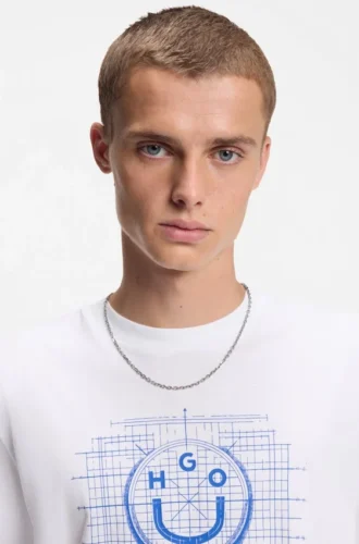 T-Shirt mit Logo-Motiv aus Baumwolljersey