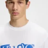 T-Shirt mit Logo-Motiv aus Baumwolljersey T-Shirt mit Logo-Motiv aus Baumwolljersey