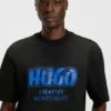 T-Shirt mit Logo-Motiv aus Baumwolljersey
