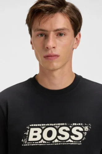 T-Shirt mit Logo-Motiv aus Baumwolljersey