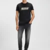 T-Shirt mit Logo-Motiv aus Baumwolljersey