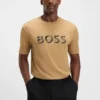 T-Shirt mit Logo-Motiv aus merzerisierter Baumwolle T-Shirt mit Logo-Motiv aus merzerisierter Baumwolle