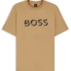 T-Shirt mit Logo-Motiv aus merzerisierter Baumwolle T-Shirt mit Logo-Motiv aus merzerisierter Baumwolle
