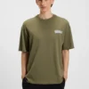T-Shirt mit Logo-Print aus Baumwolljersey T-Shirt mit Logo-Print aus Baumwolljersey