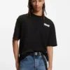 T-Shirt mit Logo-Print aus Baumwolljersey T-Shirt mit Logo-Print aus Baumwolljersey