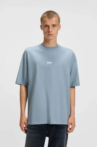 T-Shirt mit Logo-Print aus Baumwolljersey