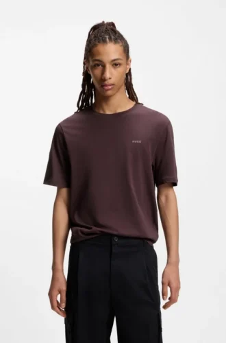 T-Shirt mit Logo-Print aus Baumwolljersey