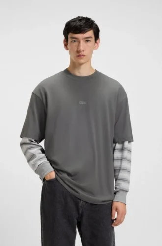T-Shirt mit Logo-Print aus Baumwolljersey