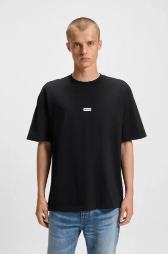 T-Shirt mit Logo-Print aus Baumwolljersey