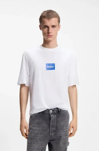 T-Shirt mit Logo-Print aus Baumwolljersey
