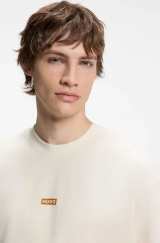 T-Shirt mit Logo-Print aus Baumwolljersey