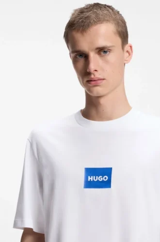 T-Shirt mit Logo-Print aus Baumwolljersey