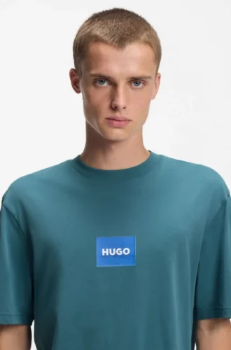 T-Shirt mit Logo-Print aus Baumwolljersey